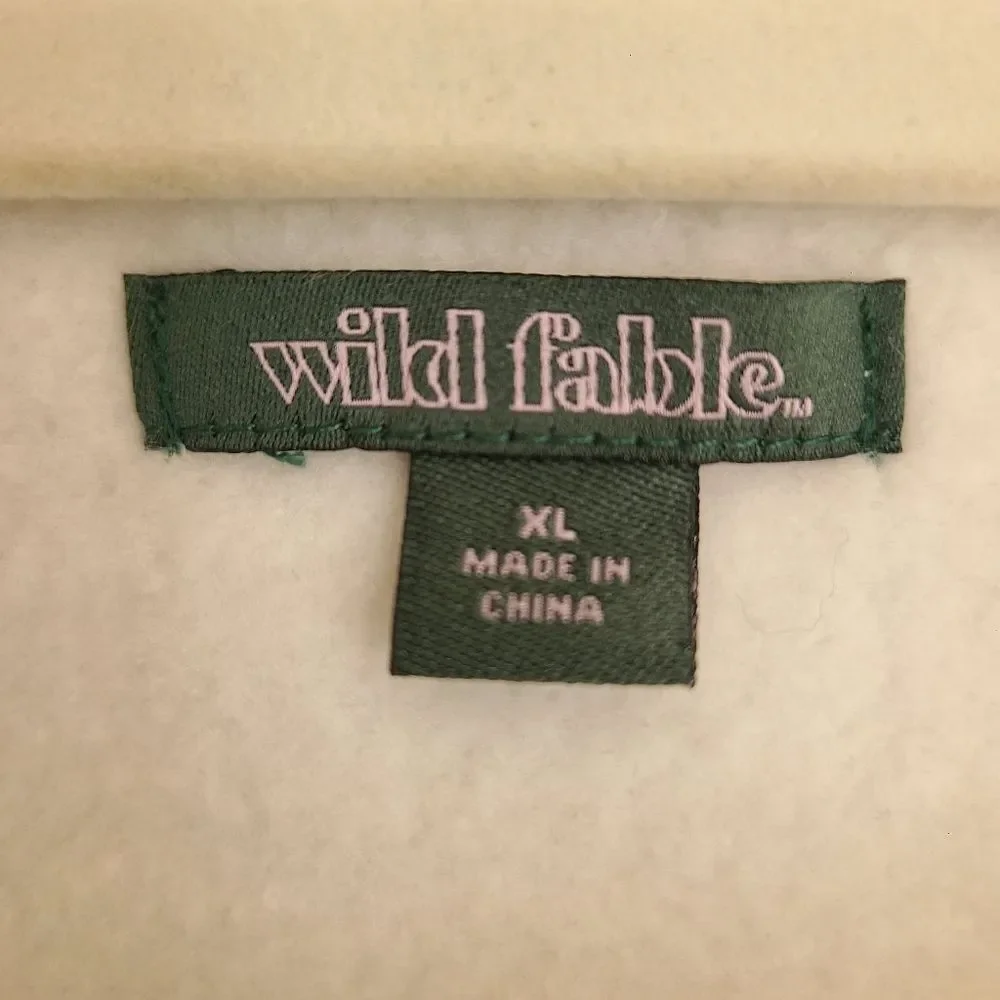 wild fable ballerina off duty cut neck sweatshirt size XL - Picture 5 of 6